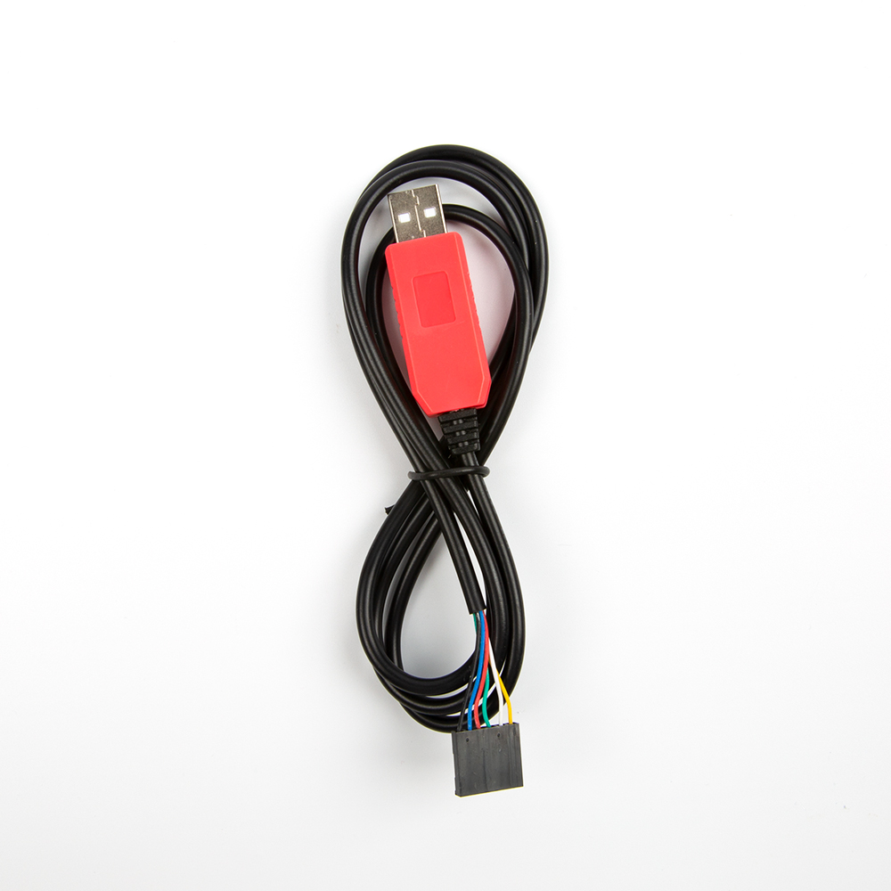 Программатор PL2303HXD USB-TTL/RS232, 6-контактный кабель 1м